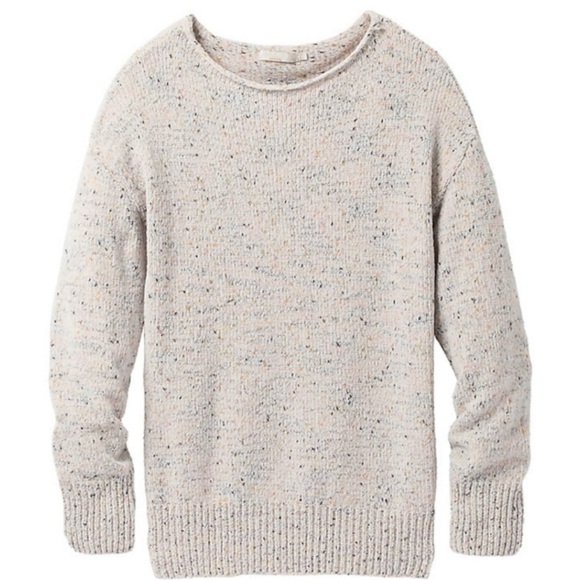Prana Cyprus Marled Chenille Sweater Sz. Large - Picture 1 of 10